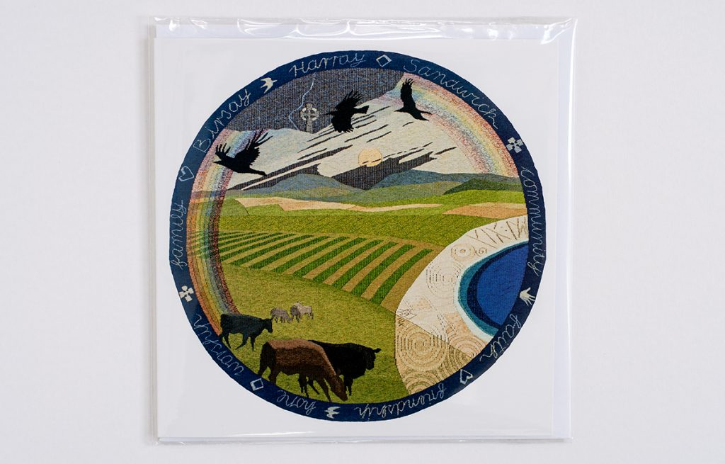 Greetings cards from Hoxa Tapestry Gallery, Orkney