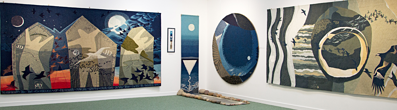 The Hoxa Tapestry Gallery, Orkney. Hand woven tapestries and prints by